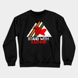 Stand With Kashmir - Pakistan Stands With Kashmiri's Freedom Crewneck Sweatshirt